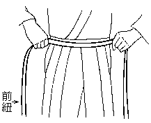 図:袴のひも1