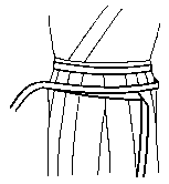 図:袴のひも4